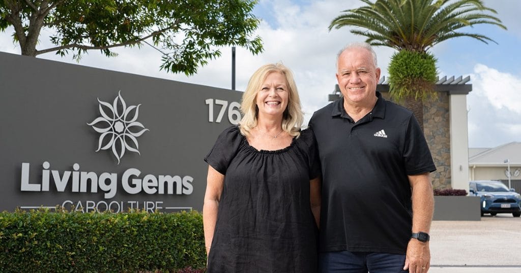 Caboolture resort managers at Living Gems