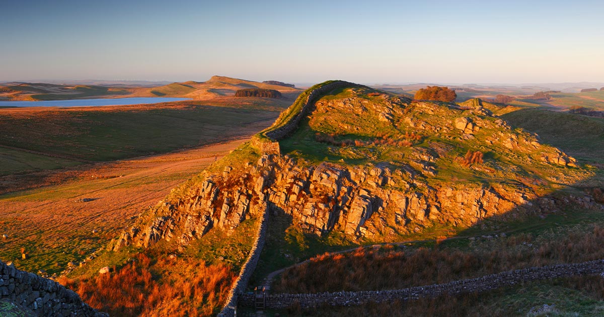 worlds best hike - Hadrians Wall, England