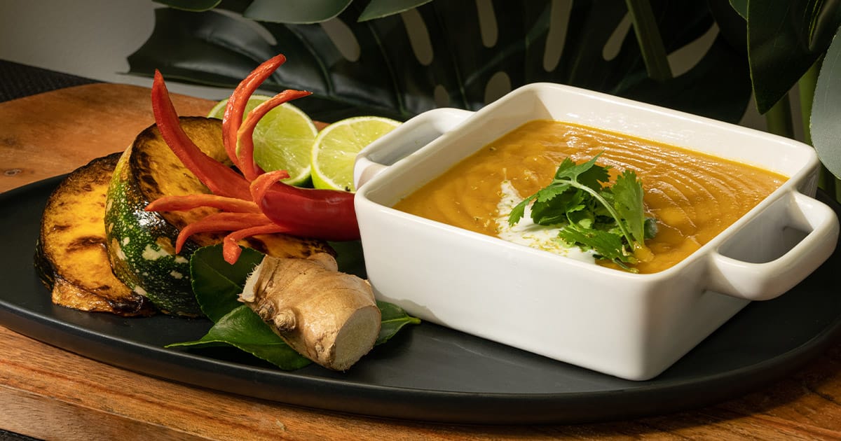 Roasted Thai Pumpkin Soup