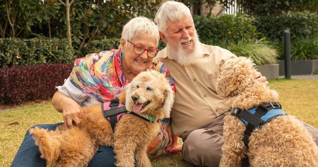 New home has tails wagging