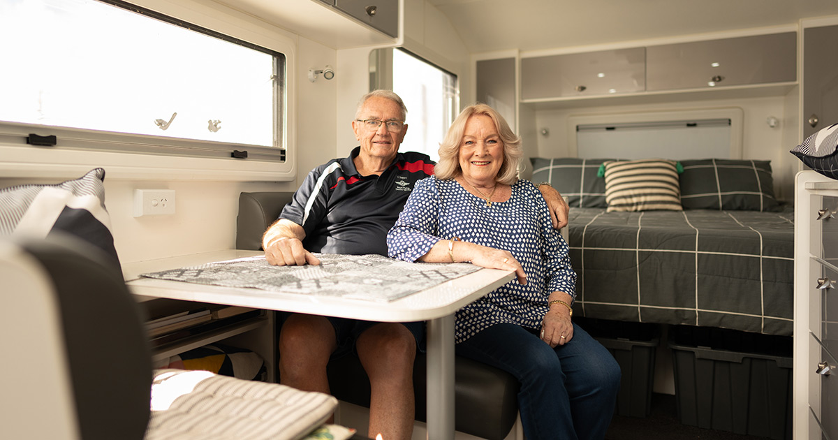 On track - Opal couple make travel a priority