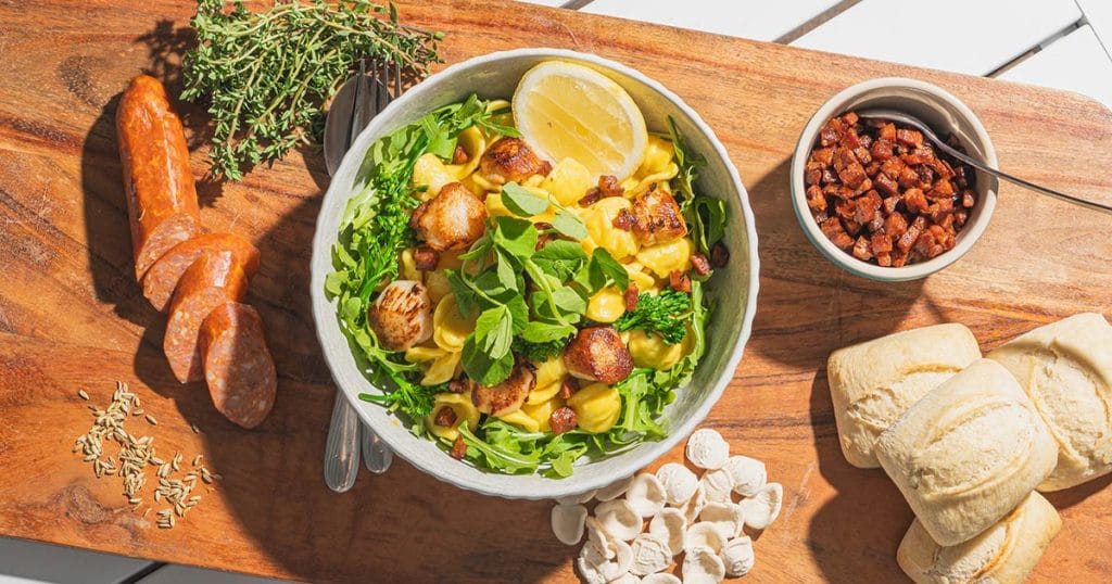 Quick and easy pasta dish