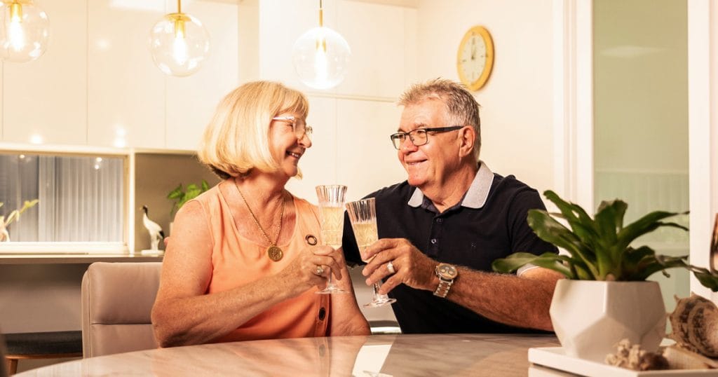 Home sweet home - Cheers to first Christmas at Amber