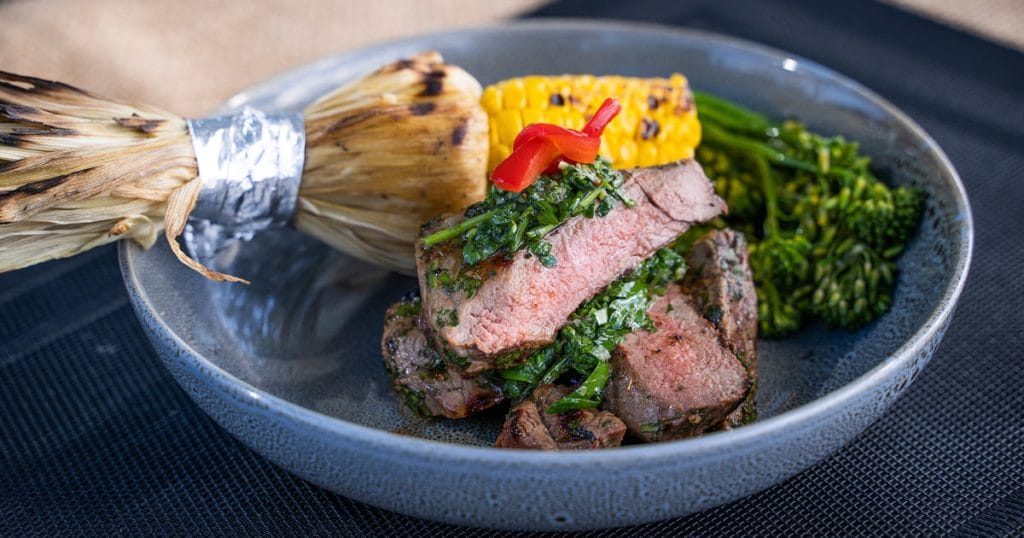 Chimichurri BBQ Steak