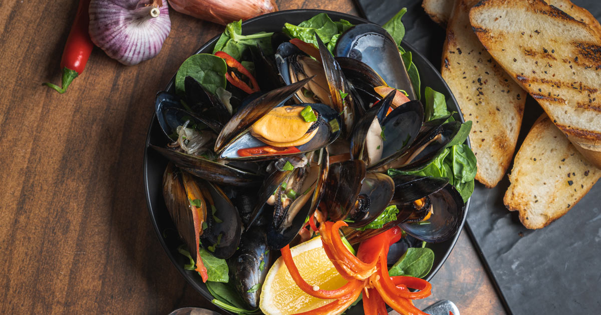 Flex your mussels for a delicious treat