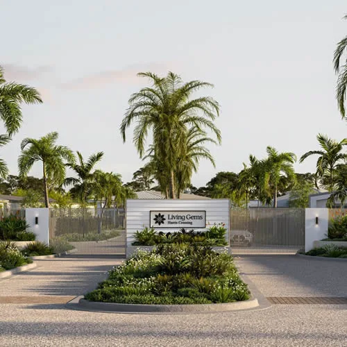 Living Gems Harris Crossing Entrance
