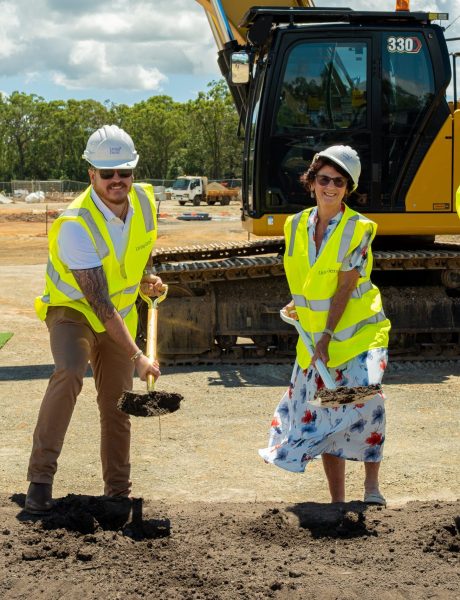 Sod Turning at Living Gems Moreton Bay