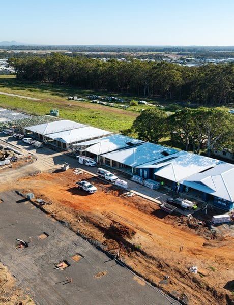 Construction moving along nicely at Living Gems Moreton Bay