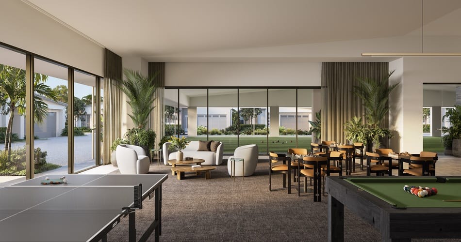 Games Room at Living Gems Moreton Bay 